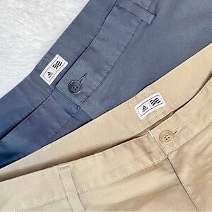 2 Pair Lot Adidas Men's Pants 38 X 34